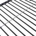 Metal Bunk Bed With Trundle Black Black Metal