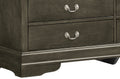 Louisphillipe G02105 D Dressergray Gray 5 Drawers & Above Partice Board Mdf Pine Wood