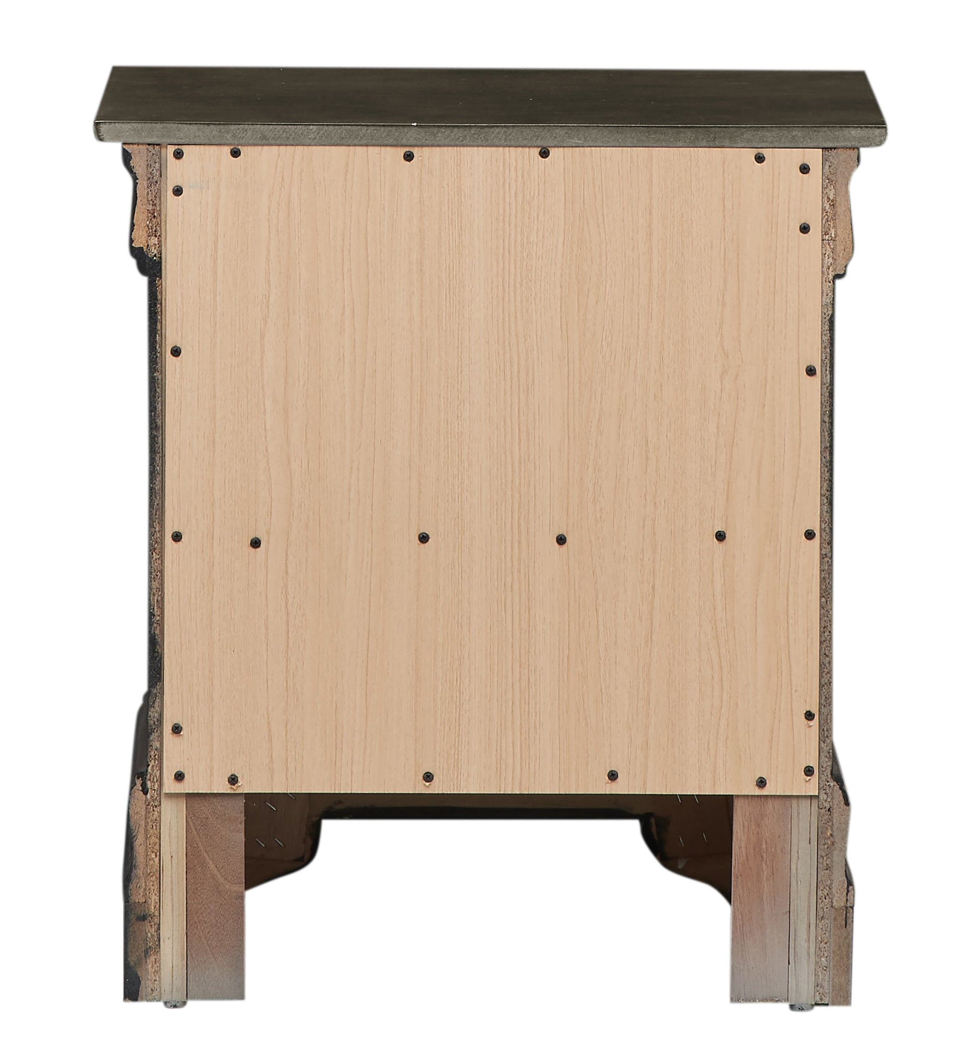 Louisphillipe G02105 N Nightstandgray Gray Particle Board