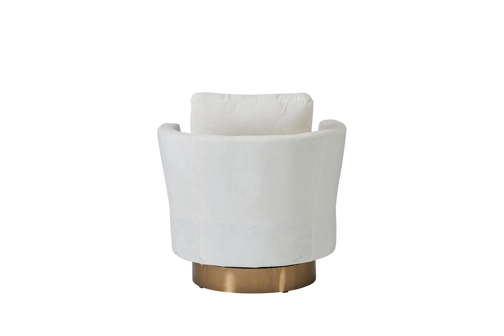 Velvet Swivel Barrel Chair, Swivel Accent Chairs Armchair For Living Room, Reading Chairs For Bedroom Comfy, Round Barrel Chairs With Gold Stainless Steel Base Beige Beige Primary Living Space Modern Velvet