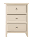 Daniel G1315 N 75 3 Drawer Nightstandbeige Beige 3 Drawers Dovetail Joints Particle Board