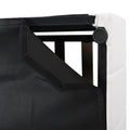 Queen Size Upholstered Platform Bed With A Hydraulic Storage System White White Upholstered