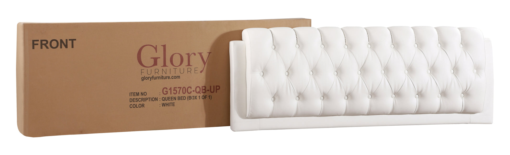 Marilla G1570C Kb Up King Bedwhite White Foam Pu