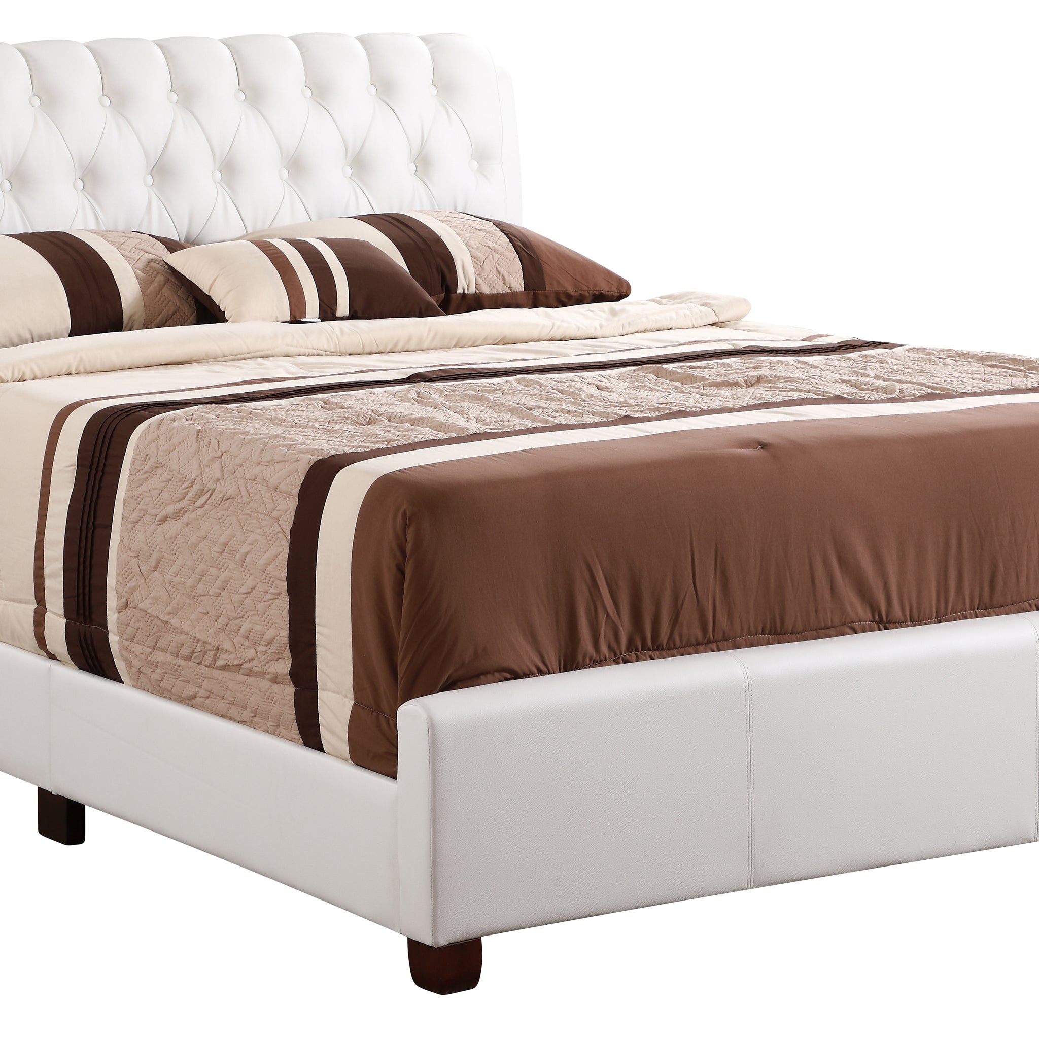 Marilla G1570C Qb Up Queen Bedwhite White Foam Pu