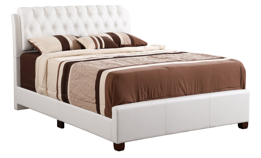 Marilla G1570C Qb Up Queen Bedwhite White Foam Pu