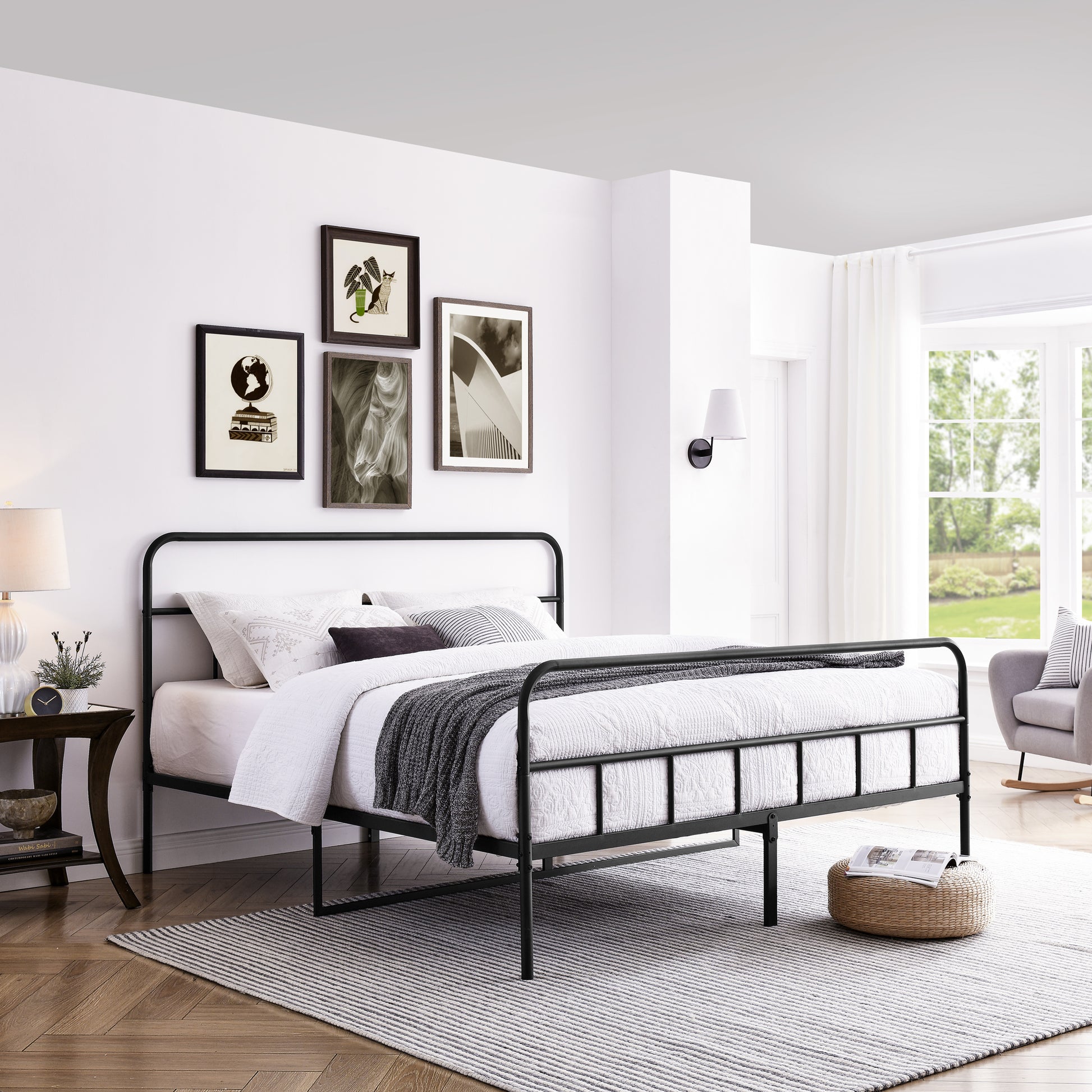 Iron Bed Frame, Metal Bed Frame, Wrought Iron Bed Frame, Iron Platform Bed Frame, Iron Canopy Bed Frame, Iron Twin Bed Frame, Iron Queen Bed Frame, Iron King Bed Frame, Iron Double Bed Frame, Iron Sin King Black Iron