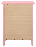 Daniel G1304 N Nightstandpink Pink Particle Board