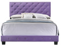 Suffolk G1402 Qb Up Queen Bedpurple Purple Foam Velvet