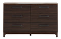Magnolia G1400 D Dressergray Brown Gray Particle Board