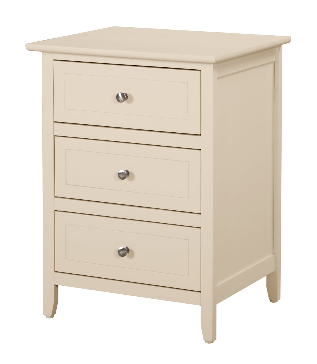 Daniel G1315 N 75 3 Drawer Nightstandbeige Beige 3 Drawers Dovetail Joints Particle Board