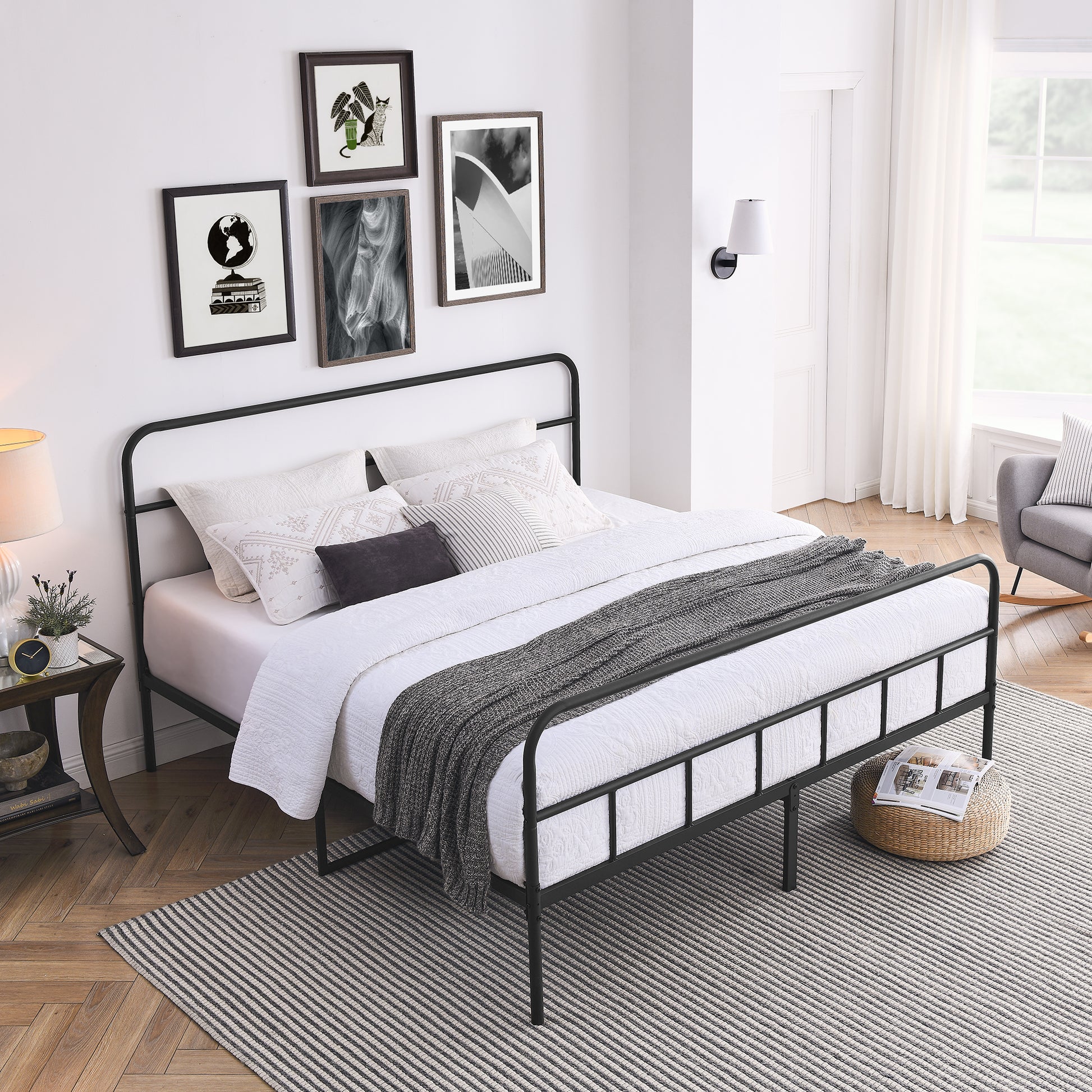 Iron Bed Frame, Metal Bed Frame, Wrought Iron Bed Frame, Iron Platform Bed Frame, Iron Canopy Bed Frame, Iron Twin Bed Frame, Iron Queen Bed Frame, Iron King Bed Frame, Iron Double Bed Frame, Iron Sin King Black Iron