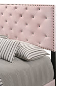 Suffolk G1406 Kb Up King Bedpink Pink Foam Velvet