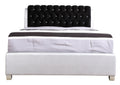 Marilla G1503C Kb Up King Bedsilver Silver Foam Pu