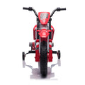 12V Kids Ride On Toy Motorcycle, Electric Motor Toy Bike With Training Wheels For Kids 3 6, Red Red Polypropylene