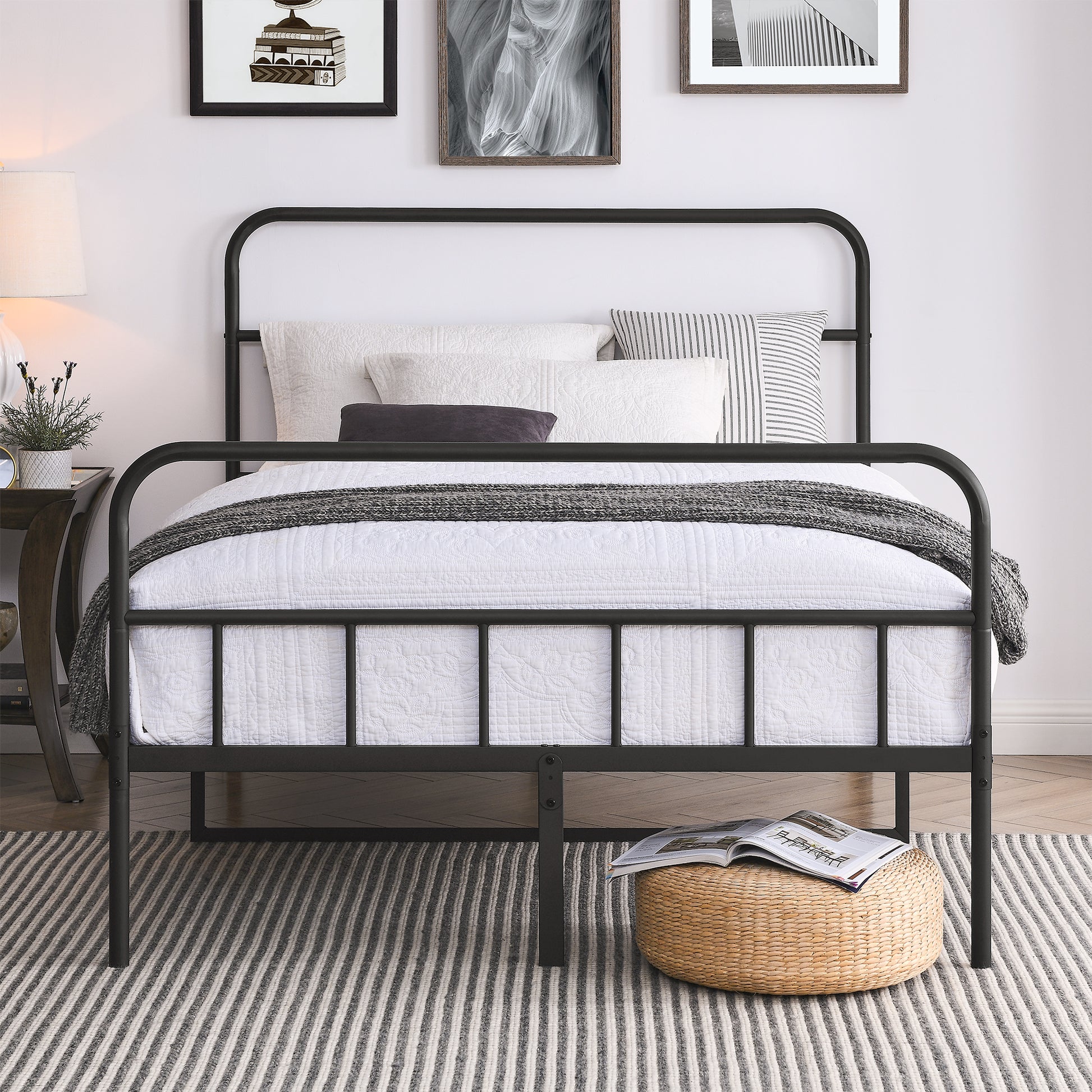 Iron Bed Frame, Metal Bed Frame, Wrought Iron Bed Frame, Iron Platform Bed Frame, Iron Canopy Bed Frame, Iron Twin Bed Frame, Iron Queen Bed Frame, Iron King Bed Frame, Iron Double Bed Frame, Iron Sin Full Black Iron
