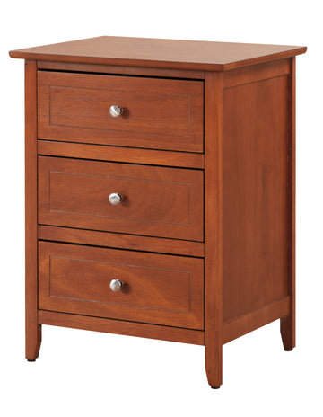 Daniel G1314 N 60 3 Drawer Nightstandoak Oak 3 Drawers Dovetail Joints Particle Board