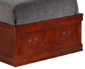 Louis Phillipe G3100B Tsb Twin Storage Bedcherry Cherry Particle Board