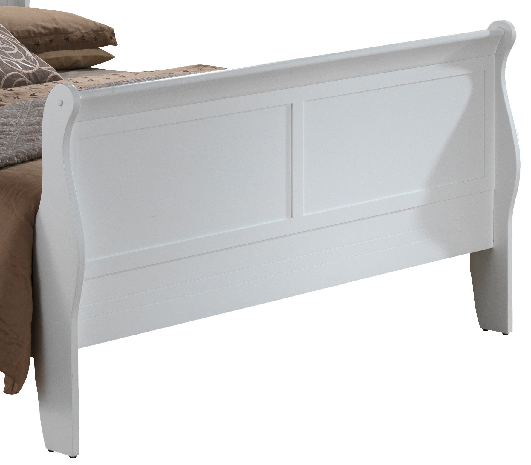 Louis Phillipe G3190A Qb Queen Bedwhite White Particle Board