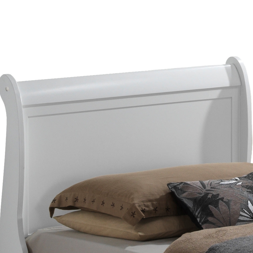 Louis Phillipe G3190A Tb Twin Bedwhite White Particle Board