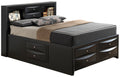 Marilla G1500G Fsb3 Full Storage Bedblack Black Particle Board