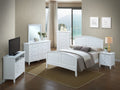 Hammond G5490A Qb Queen Bed 2 Boxes White White Particle Board