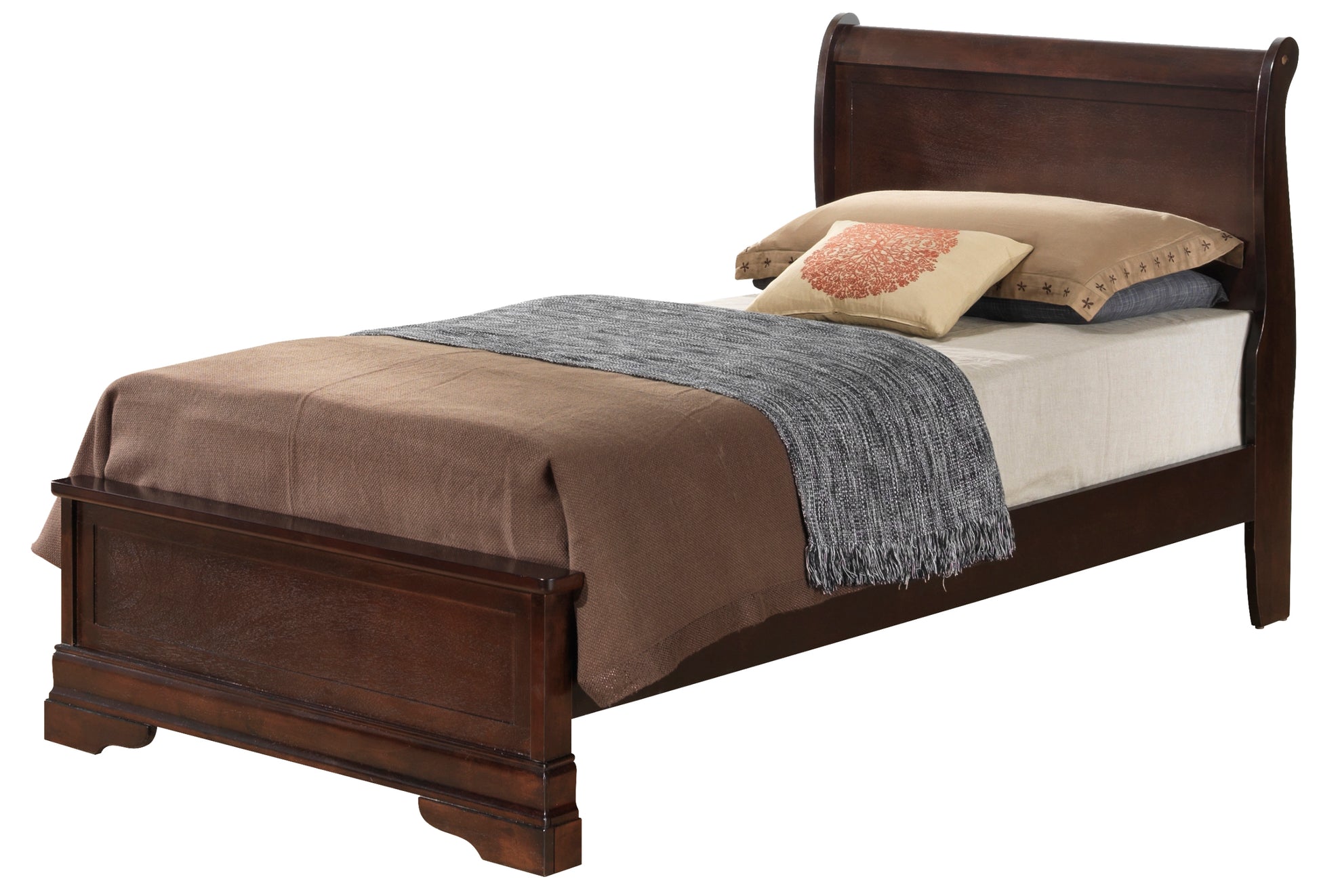 Louis Phillipe G3125E Tb3 Twin Bedcappuccino Beige Particle Board