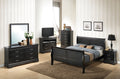 Louis Phillipe G3150A Kb King Bedblack Black Particle Board