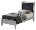 Marilla G1503A Tb Twin Bedsilver Champagne Champagne Particle Board