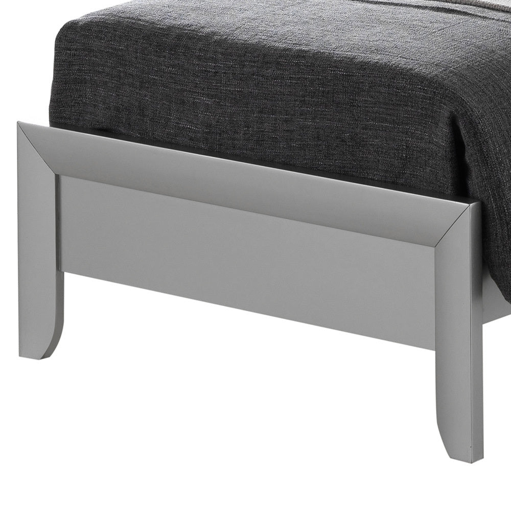 Marilla G1503A Tb Twin Bedsilver Champagne Champagne Particle Board
