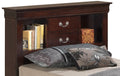 Louis Phillipe G3125B Tsb Twin Storage Bedcappuccino Box Spring Not Required Twin Cappuccino Partice Board Mdf Pine Wood