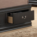 Louis Phillipe G3150B Ksb King Storage Bedblack Black Particle Board