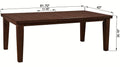 1Pc Contemporary Style Dining Rectangular Table With18