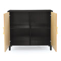 Cabinets Black Solid Wood Mdf