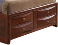 Marilla G1550G Qsb3 Queen Storage Bedcherry Cherry Particle Board