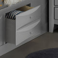 Marilla G1503G Qsb3 Queen Storage Bedsilver Champagne Champagne Particle Board