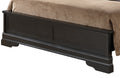 Louis Phillipe G3150E Qb3 Queen Bedblack Black Particle Board