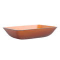 Tempered Glass Matte Bathroom Vessel Sink, Rectangle Bathroom Basin Tempered Glass Matt Tea Brown Bathroom Modern Glass