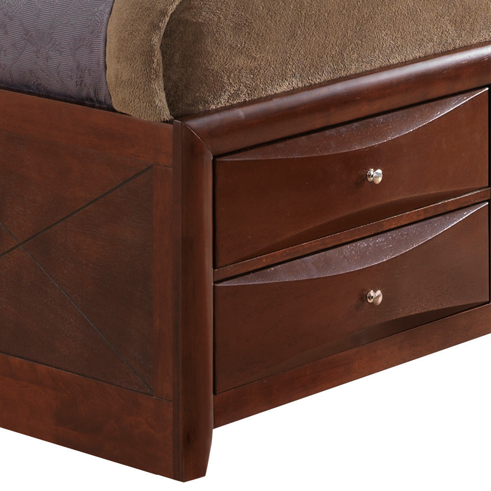 Marilla G1550G Ksb3 King Storage Bedcherry Cherry Particle Board