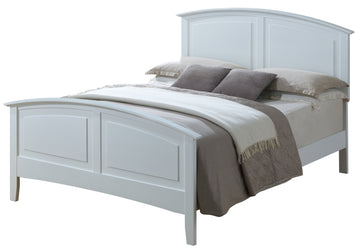 Hammond G5490A Qb Queen Bed 2 Boxes White White Particle Board