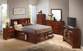 Marilla G1550G Ksb3 King Storage Bedcherry Cherry Particle Board