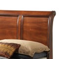 Lavita G8850A Qb Queen Storage Bedoak Oak Particle Board