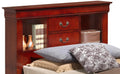 Louis Phillipe G3100B Tsb Twin Storage Bedcherry Cherry Particle Board