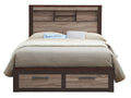 Magnolia G1400B Kb King Bedgray Brown Gray Mdf