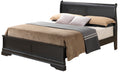 Louis Phillipe G3150E Fb3 Full Bedblack Black Particle Board