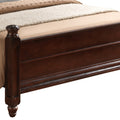 Summit G5950A Kb King Bed 3 Boxes Cappuccino Beige Particle Board