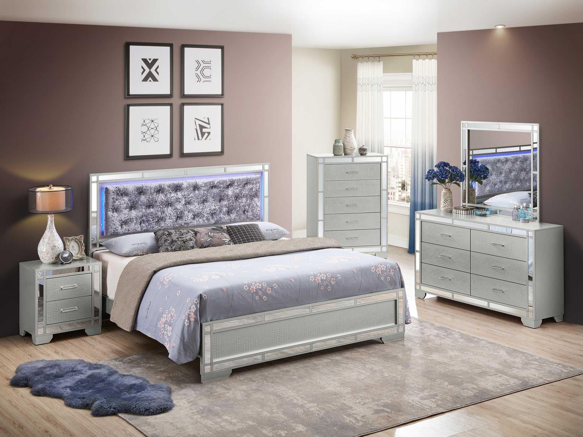 Madison G6600A Kbsilver Champagne Champagne Particle Board