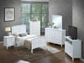 Hammond G5490A Tb Twin Bed 2 Boxes White White Particle Board