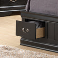 Louis Phillipe G3150B Tsb Twin Storage Bedblack Black Particle Board