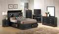 Louis Phillipe G3150B Fsb Full Storage Bedblack Black Particle Board