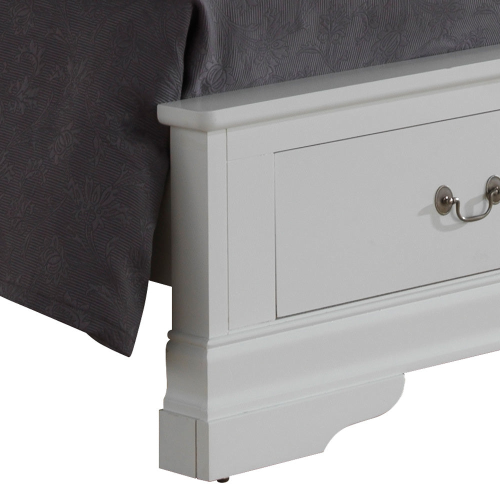 Louis Phillipe G3190D Tsb2 Twin Storage Bedwhite White Particle Board